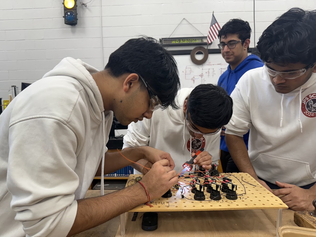 Electrical Team at Work